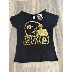 NWT Women’s Iowa Hawkeye 5th And Ocean Sz Large Black